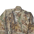 GAMEHIDE Womens Brown Nylon Outdoor Jacket M Zip Camouflage Hunting Wear