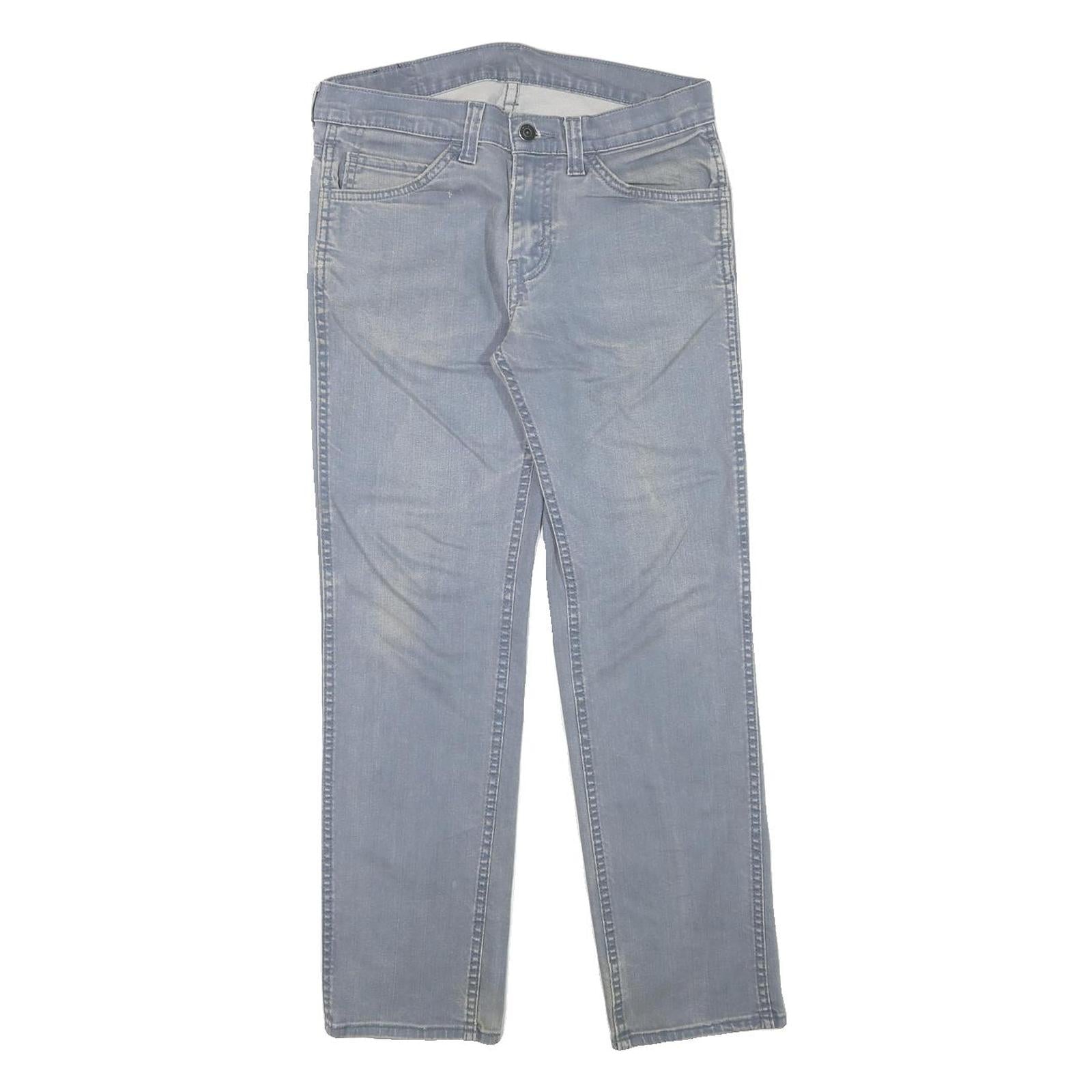 LEVI'S 511 Mens Jeans Blue Slim Skinny Denim Light W29 L27 Stylish Comfortable