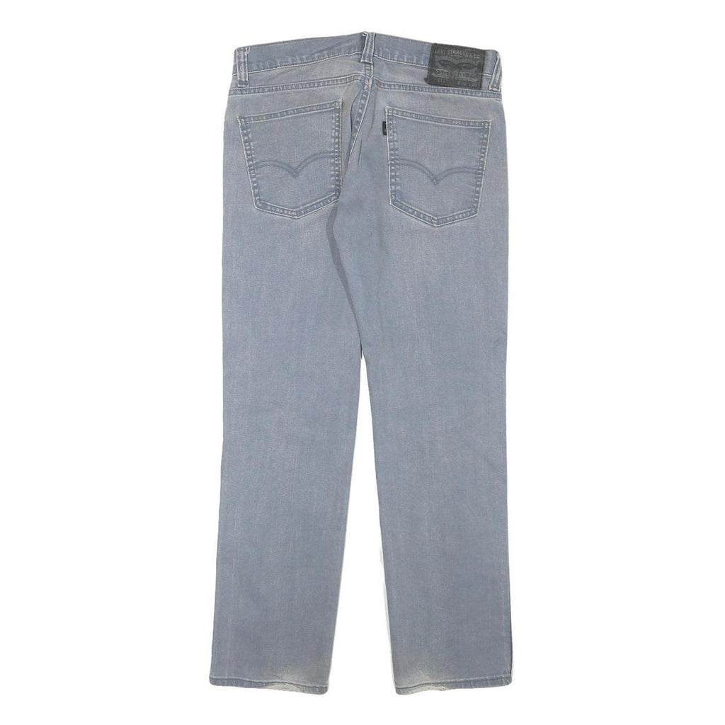 LEVI'S 511 Mens Jeans Blue Slim Skinny Denim Light W29 L27 Stylish Comfortable