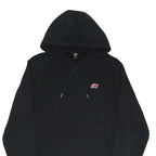 NEW BALANCE Mens Black Pullover Hoodie S Cotton Blend Sport Casual