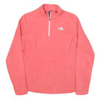 THE NORTH FACE Womens Coral Pink Plain Pullover Crew Neck Basic Knit L Outdoor