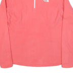 THE NORTH FACE Womens Coral Pink Plain Pullover Crew Neck Basic Knit L Outdoor