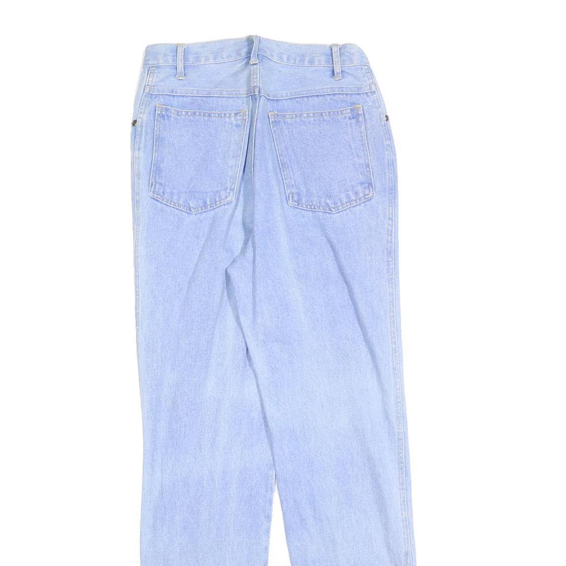 GOOD FELLOWS Womens Jeans Blue Regular Straight Denim Light W26 L30 Classic