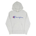 CHAMPION REVERSE WEAVE Mens Grey Hoodie S Classic Cotton Blend Pullover