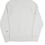 CHAMPION REVERSE WEAVE Mens Grey Hoodie S Classic Cotton Blend Pullover