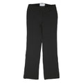 SUN VALLEY Lined Womens Black Regular Fit Trousers W32 L32 Zip Closure Smart