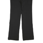 SUN VALLEY Lined Womens Black Regular Fit Trousers W32 L32 Zip Closure Smart