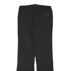 SUN VALLEY Lined Womens Black Regular Fit Trousers W32 L32 Zip Closure Smart