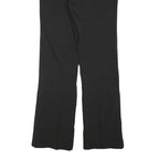 SUN VALLEY Lined Womens Black Regular Fit Trousers W32 L32 Zip Closure Smart