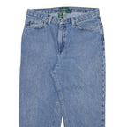 LAUREN RALPH LAUREN Womens Jeans Blue Relaxed Straight W32 L24