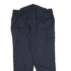 HALLYARD Mens Polyester Blend Navy Regular Fit Trousers W40 L32 Zip Closure