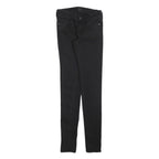 FC JEANS Womens Jeans Black Slim Skinny Denim W25 L33 Zip Cotton Blend