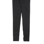 FC JEANS Womens Jeans Black Slim Skinny Denim W25 L33 Zip Cotton Blend