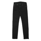 LEVI'S 501 Womens Jeans Black Slim Skinny Denim W28 L29 Classic Casual