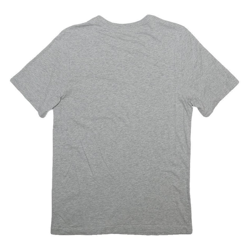 NIKE Mens Grey Classic T-Shirt S Short Sleeve Crew Neck Cotton Blend