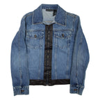 DKNY Womens Denim Jacket Blue XS