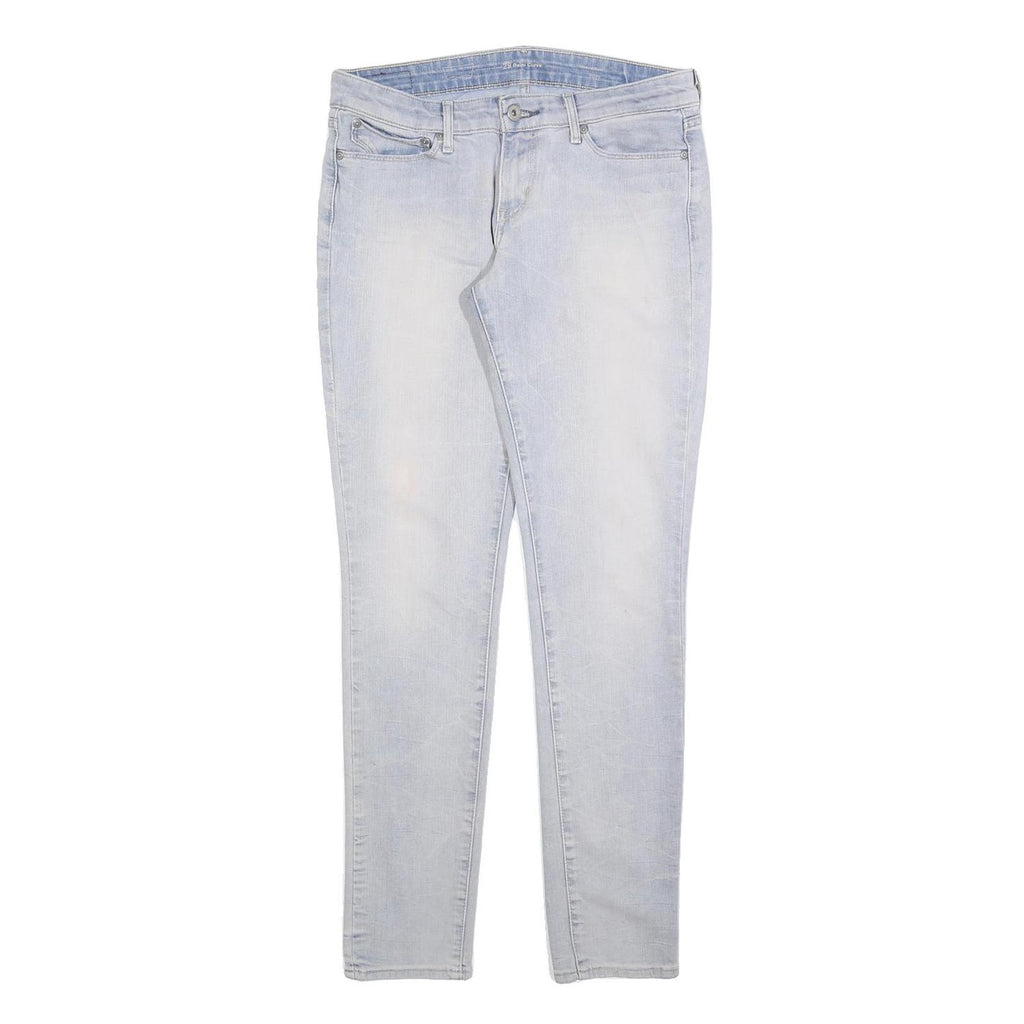 LEVI'S Womens Jeans Blue Slim Skinny Denim Light W29 L32 Stylish Comfort