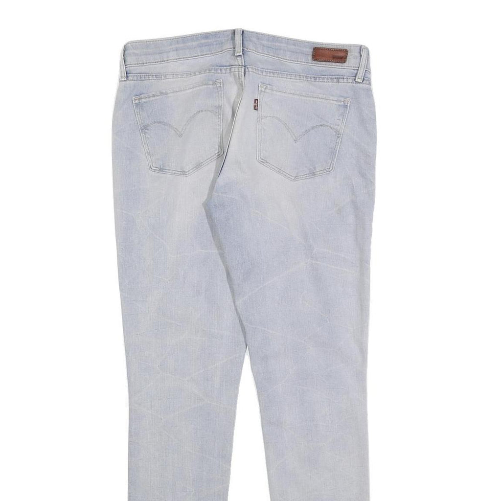 LEVI'S Womens Jeans Blue Slim Skinny Denim Light W29 L32 Stylish Comfort