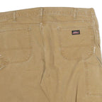 DICKIES Mens Shorts Beige Casual XL W40 Cotton Workwear Paint Splatter