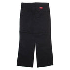 DICKIES Womens Trousers Black Regular Straight W29 L27