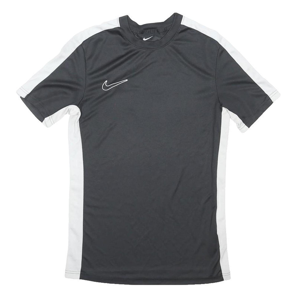 NIKE Mens Black & White Modern T-Shirt S Short Sleeve Crew Neck Sportswear