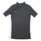 NIKE Mens Black & White Modern T-Shirt S Short Sleeve Crew Neck Sportswear