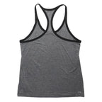 ADIDAS Womens Grey & Black Sports Vest Sleeveless M Climalite Active Gym