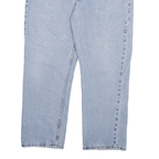 DICKIES Mens Regular Fit Blue Denim Jeans Cotton Blend Zip W36 L27 Classic