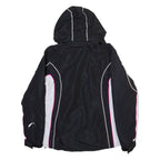 NEVICA Womens Rain Jacket Black Hooded UK 8