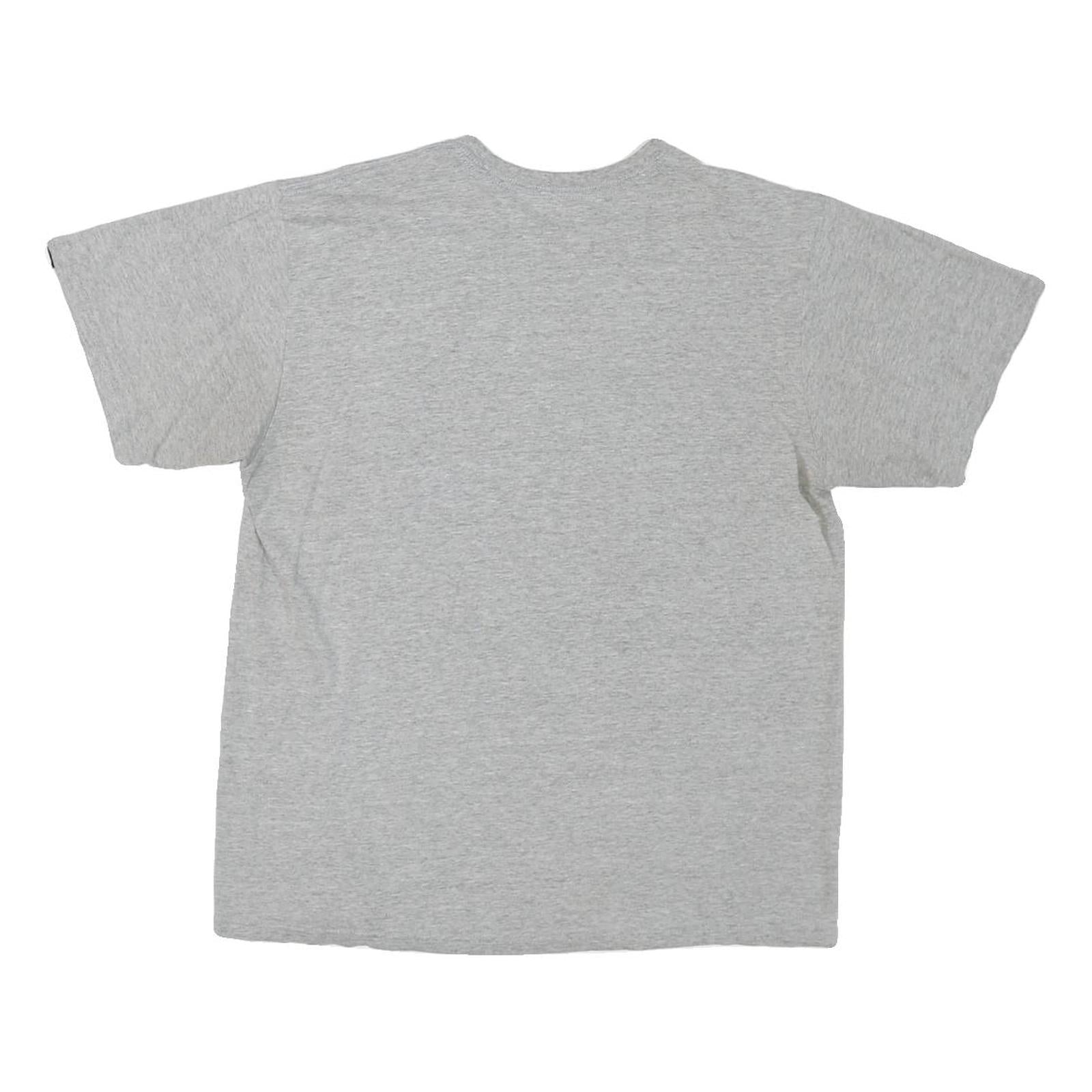 NBA Mens Grey Chicago Bulls Graphic T-Shirt M Short Sleeve Crew Neck Casual