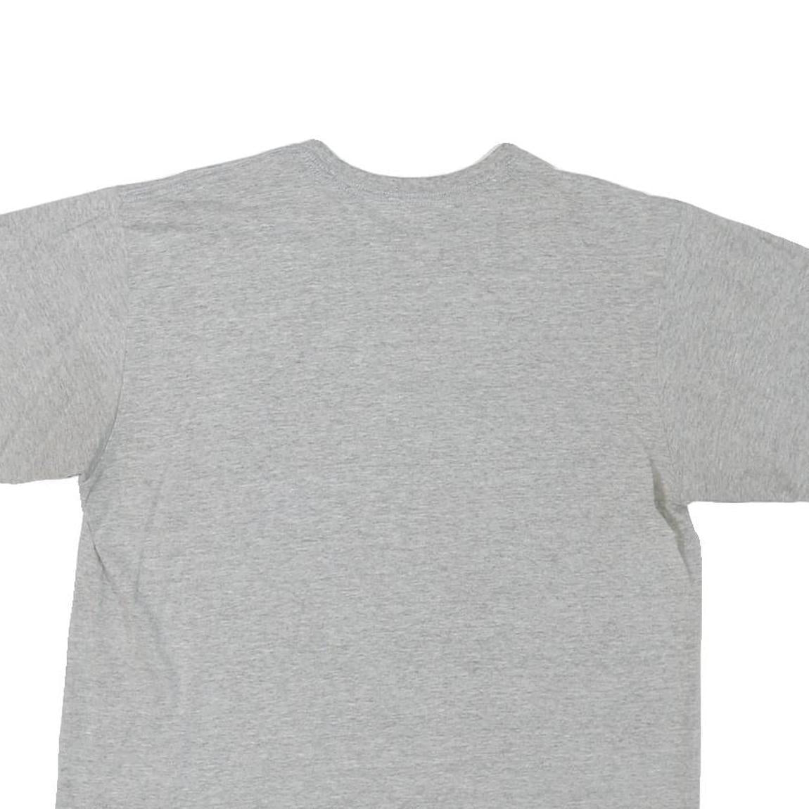 NBA Mens Grey Chicago Bulls Graphic T-Shirt M Short Sleeve Crew Neck Casual