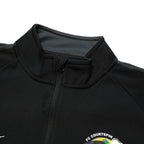 NIKE Mens Black 1/4 Zip XL Sports Sweatshirt Polyester Blend Training Top
