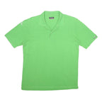 KAPPA Mens Green Polo Shirt Short Sleeve Plain M Cotton Blend Casual