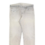 LEVI'S 501 Mens Jeans Blue Regular Straight Denim Medium W34 L31 Classic Button