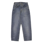 WRANGLER Womens Blue Relaxed Jeans Denim Fair W26 L27 Classic Button Fastening