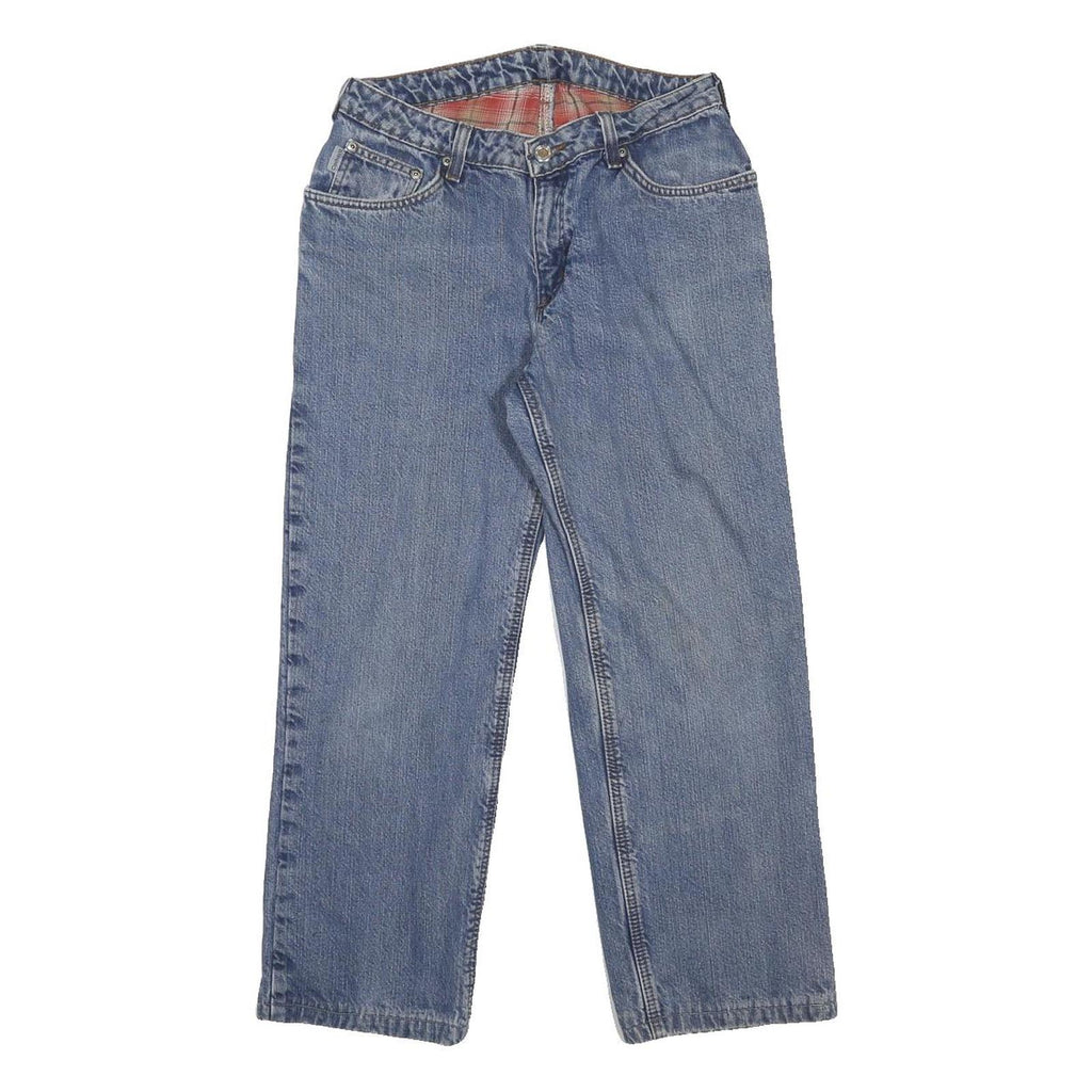 CARHARTT Lined Womens Jeans Blue Relaxed Straight Denim Medium W29 L26 Durable
