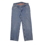 CARHARTT Lined Womens Jeans Blue Relaxed Straight Denim Medium W29 L26 Durable