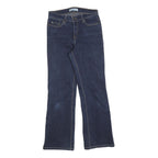 LEVI'S Womens 512 Bootcut Regular Fit Denim Dark Blue Jeans W28 L28 Stretch