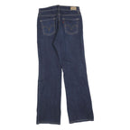 LEVI'S Womens 512 Bootcut Regular Fit Denim Dark Blue Jeans W28 L28 Stretch