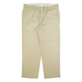 DICKIES 874 Workwear Mens Trousers Beige Regular Straight W38 L28