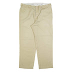 DICKIES 874 Workwear Mens Trousers Beige Regular Straight W38 L28