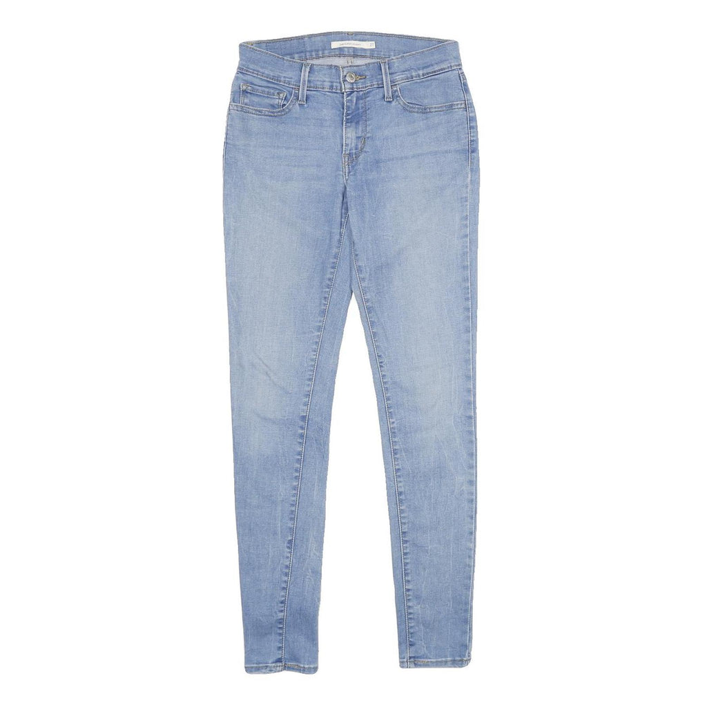 LEVI'S 710 Super Skinny Womens Jeans Blue Slim Skinny Denim Light W27 L30