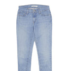 LEVI'S 710 Super Skinny Womens Jeans Blue Slim Skinny Denim Light W27 L30