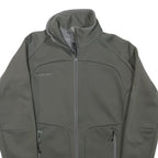 MAMMUT Womens Grey Jacket XS Polyester Blend Zip Outdoor Casual Light Layer