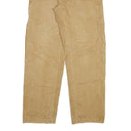 CARHARTT Mens Jeans Beige Regular Straight Denim W30 L28 Workwear Durable Cotton