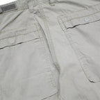 BURTON Mens Cotton Blend Beige Regular Fit Straight Leg Trousers W30 L29 Casual