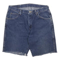 WRANGLER Mens Shorts Blue Denim Cut-Off M W32 Casual Summer Style