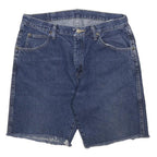 WRANGLER Mens Shorts Blue Denim Cut-Off M W32 Casual Summer Style