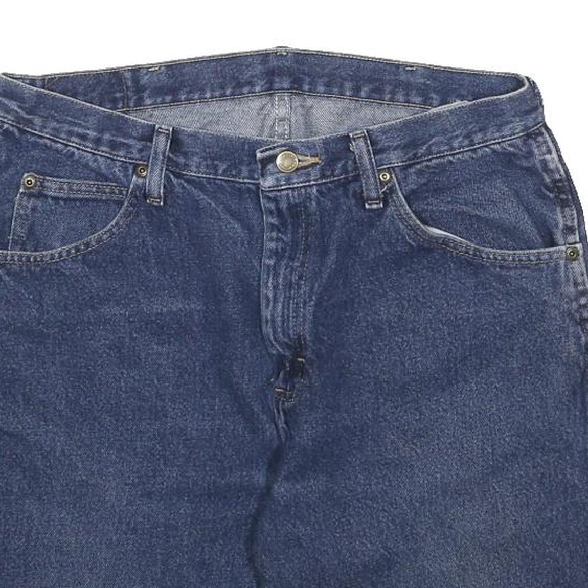 WRANGLER Mens Shorts Blue Denim Cut-Off M W32 Casual Summer Style