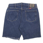 WRANGLER Mens Shorts Blue Denim Cut-Off M W32 Casual Summer Style